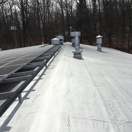 Commercial roofing project